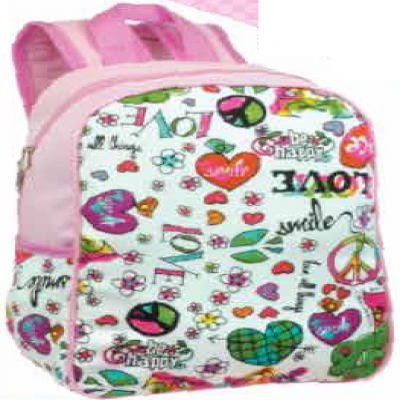 MOCHILA C/ALÇA 30 LOVE PEACE